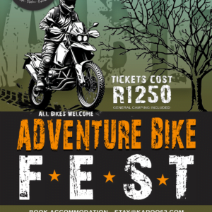 Adventure biking festival in the Klein Karoo