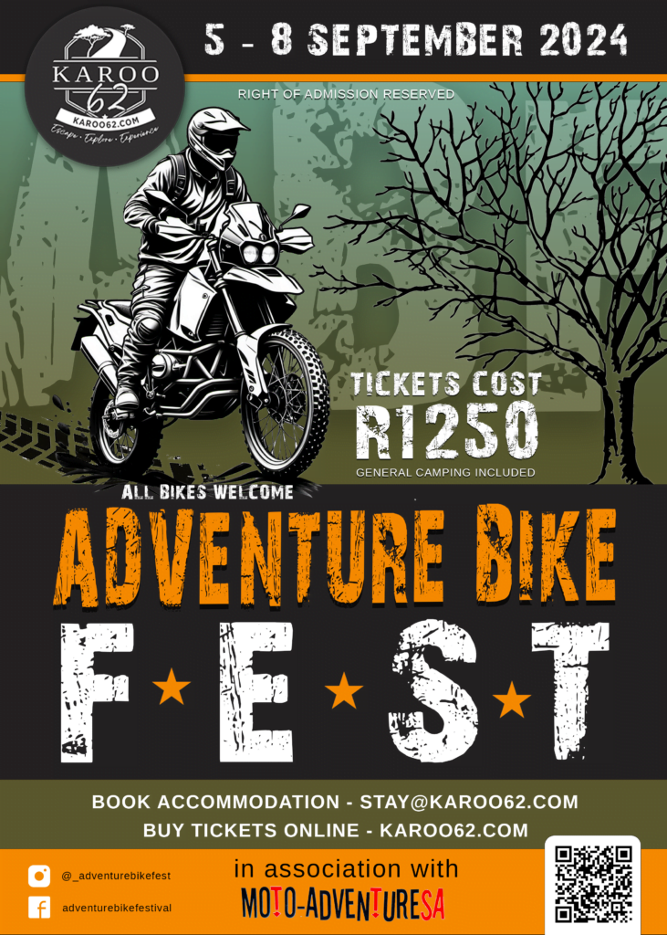 Adventure biking festival in the Klein Karoo