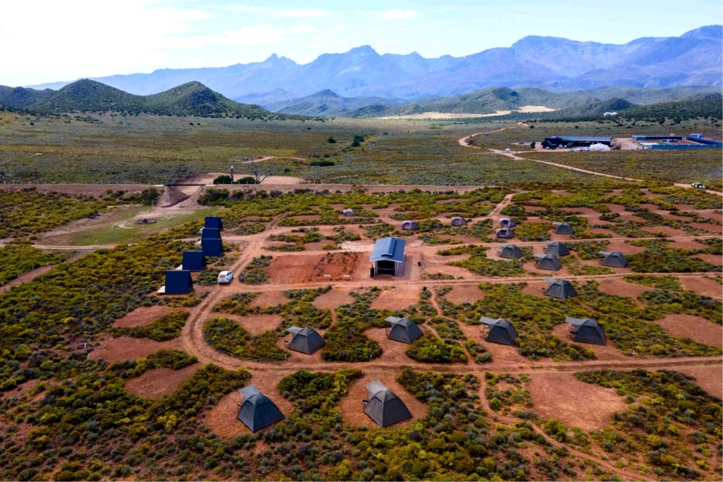 Luxury Tents and A-Frames at Karoo62